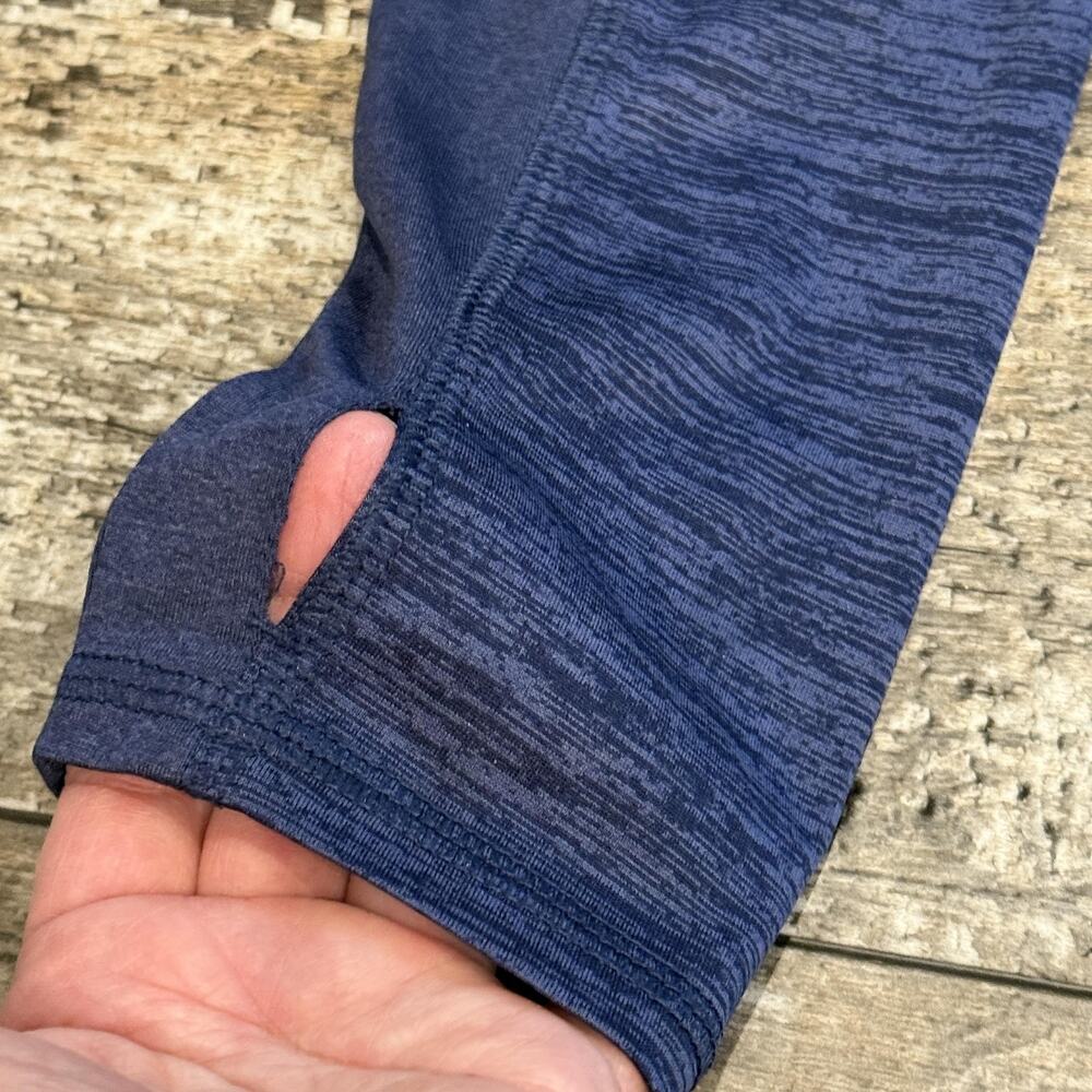 Head Pullover Womens Small Blue 1/4 Zip Long Sleeve Performance Thumbholes NEW - Picture 9 of 16